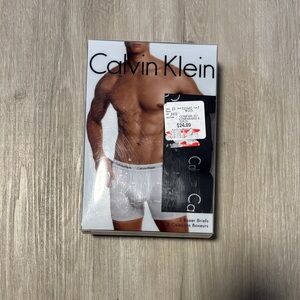 Calvin Klein White Boxer Briefs for Men